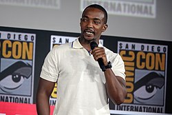 Anthony Mackie, který ztvárnil Samuela Wilsona