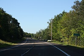 Sign for Donken along M-26