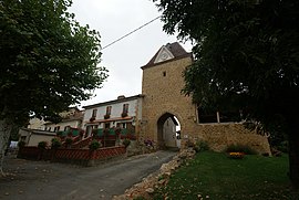 Restored gate and tower