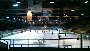 Blick aus dem Stadionrestaurant