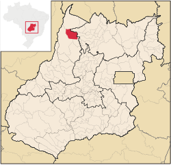 Location in Goiás state