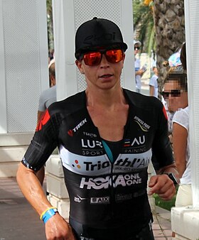 Manon Genêt im Ironman 70.3 Nizza 2018