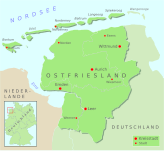 Saksamaa Ostfriesland tänapäeval