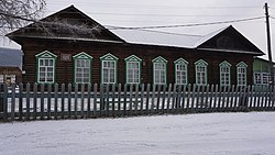 Traditional building in Zhigalovo