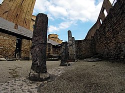 Concordian basilikakirkon rauniot varrhaiselta kristilliseltä kaudelta.