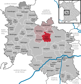 Fünfstetten - Localizazion