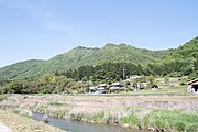 三田市高平付近（背後山は大船山）