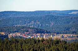 Philippsreut as seen from the Haidel