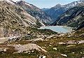 Räterichsbodensee vom Grimselpass aus gesehen