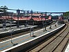 The tracks and platforms of Redfern railway station in 2011