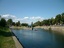 De sluis bij Siófok