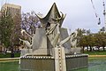 Three Rivers Fountain in Victoria Square, Adelaide