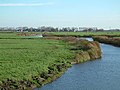 De Woude gezien vanuit de Westwouderpolder