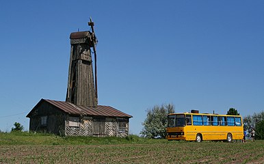 Вітряк типу Д-15 у селі Грищинці