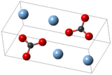 Crystal structure of silver carbonate