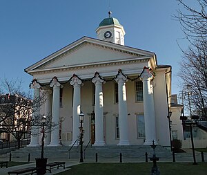 The Centre County Courthouse in Bellefonte