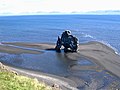 Basaltfelsen Hvítserkur am Fjordende des Húnafjörður (5. Januar bis 17. Februar)