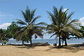 La plage de Kribi.