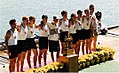 Winning crew at Canadian Henley Regatta