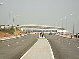 Exterior view of the Sekondi-Takoradi Stadium