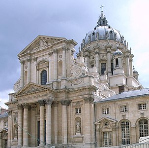 Chiesa dell'abbazia di Val-de-Grâce (1624–69) di François Mansart e Pierre Le Muet