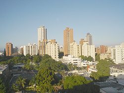 Torres al norte de Barranquilla.