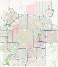 Edmonton station is located in Edmonton