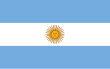 Description de l'image Flag of Argentina.svg.