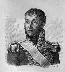 Portrait d'un général français de Napoléon.