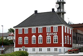 This building is known as Telegrafen as it originally housed the telegraph in town.