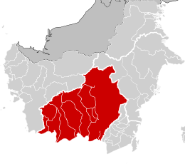 Kalimantan Centrale – Mappa