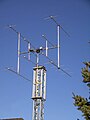 Yagi-Gruppenantenne, für Erde-Mond-Erde-Verbindungen