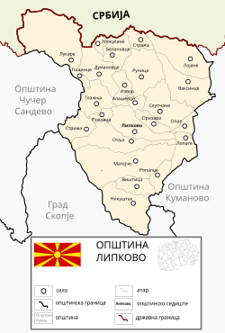 Карта на общината.