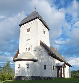 Kyrkan i juni 2016.