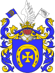 Coat of arms of Czernyszew family (Ukraine), 1765