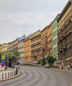 A street in New Town