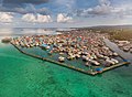 Kampung Bajo di pinggir Pulau Wangiwangi, Wakatobi