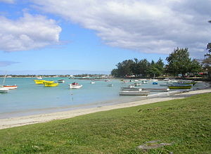 Grand Baie, Strand