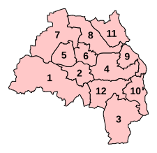 Parliamentary constituencies in Tyne and Wear (2010-2024)