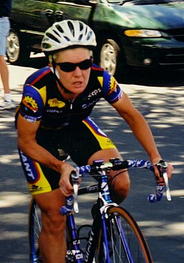 Kathy Watt in de Women's Challenge 1999