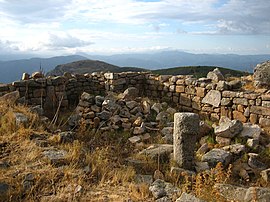 Ruins of the chapel of St. Cyr