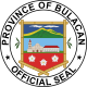 Official seal of Bulakana