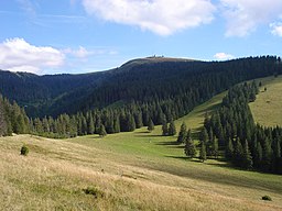 Feldberg, sett från nordnordväst