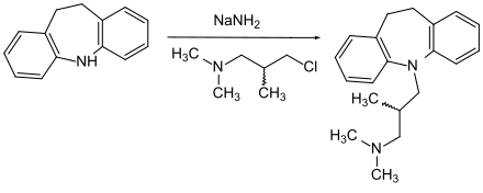 Synthese von Trimipramin