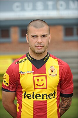 Alessandro Cordaro in 2012 bij KV Mechelen