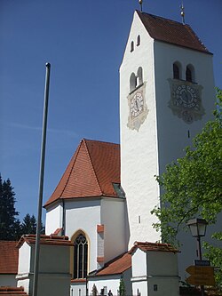 Skyline of Betzigau