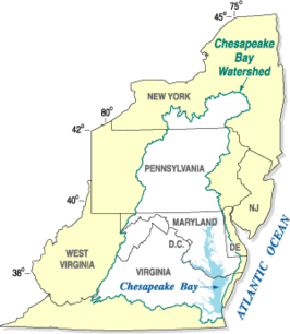 Chesapeake Bay stroomgebied