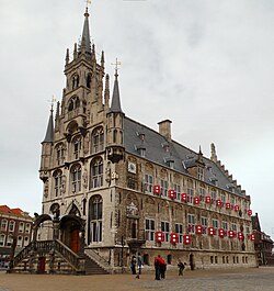 Die stadhuis van Gouda