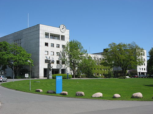 NRK's headquarters in Oslo