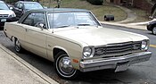 1975 Plymouth Valiant 2 puertas sin parantes